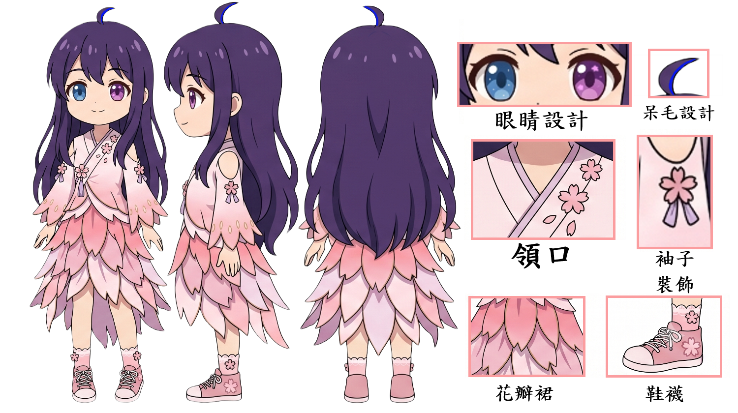 星彗羽三視圖